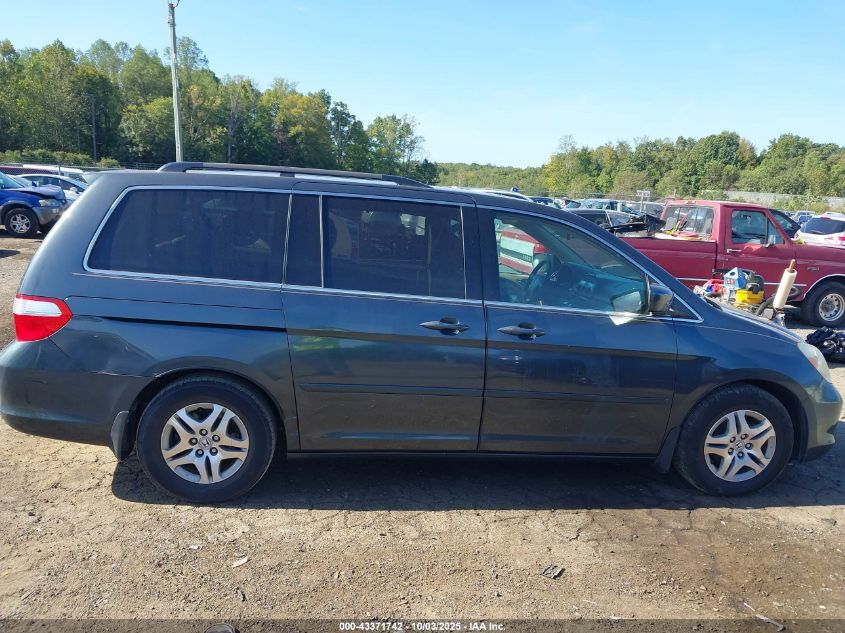 2005 Honda Odyssey Ex-L VIN: 5FNRL38795B089609 Lot: 43371742