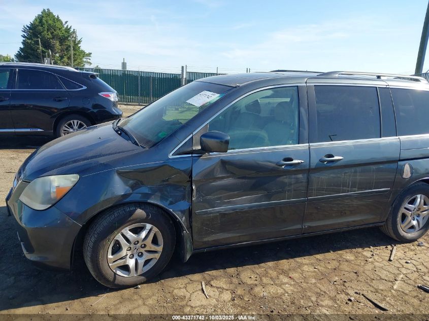 2005 Honda Odyssey Ex-L VIN: 5FNRL38795B089609 Lot: 43371742