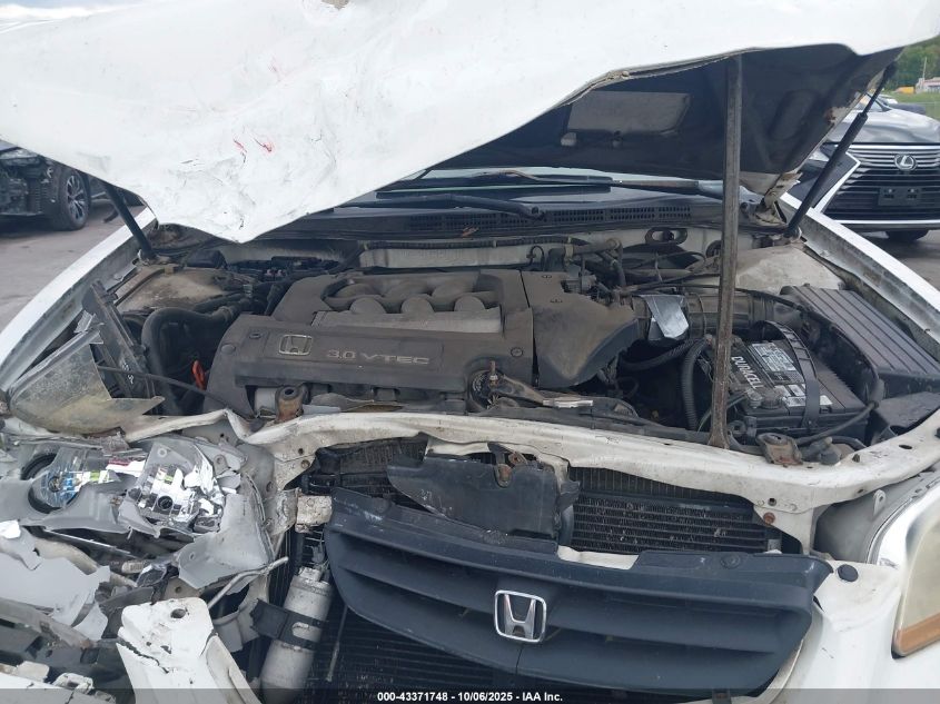 2000 Honda Accord 3.0 Lx VIN: 1HGCG2249YA019996 Lot: 43371748