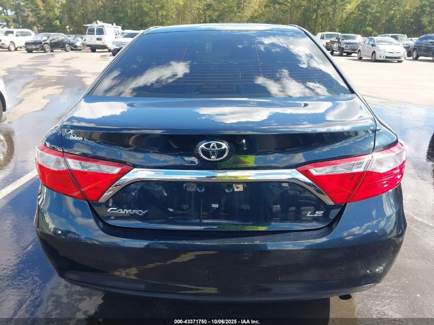 2016 Toyota Camry Le VIN: 4T4BF1FK1GR556019 Lot: 43371750