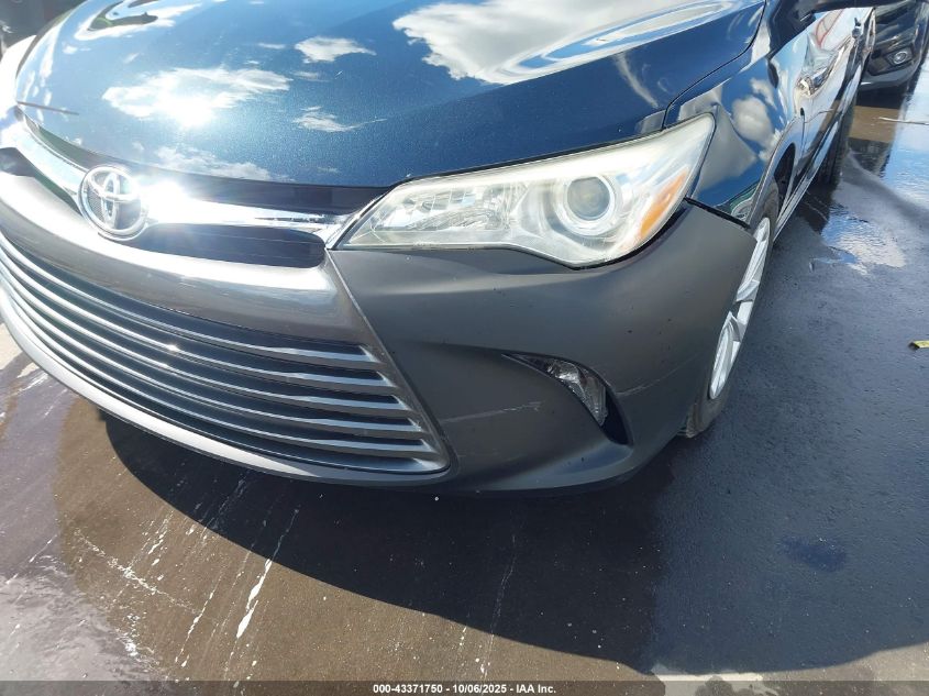 2016 Toyota Camry Le VIN: 4T4BF1FK1GR556019 Lot: 43371750