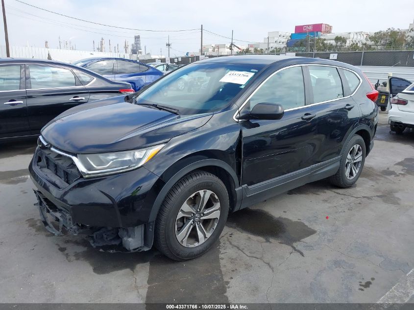 2018 Honda Cr-V Lx VIN: 2HKRW5H31JH414555 Lot: 43371766