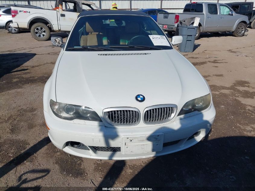2005 BMW 330Ci VIN: WBABW534X5PL50752 Lot: 43371772