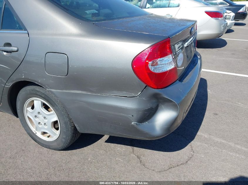 2003 Toyota Camry Le V6 VIN: 4T1BF32K33U551507 Lot: 43371794