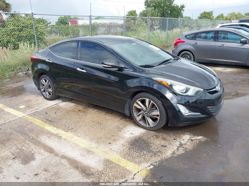 2014 HYUNDAI ELANTRA LIMITED - 5NPDH4AEXEH474267