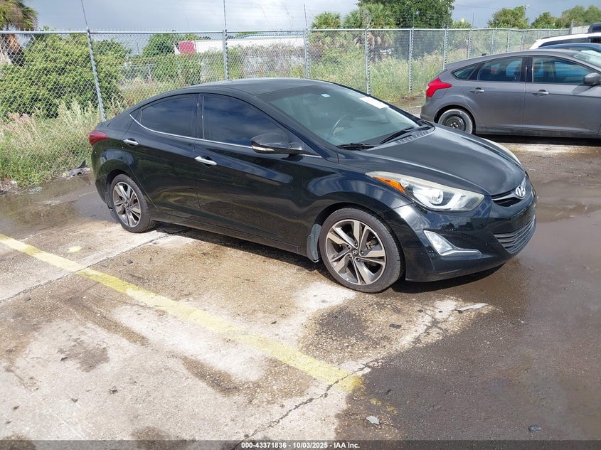 2014 HYUNDAI ELANTRA LIMITED - 5NPDH4AEXEH474267