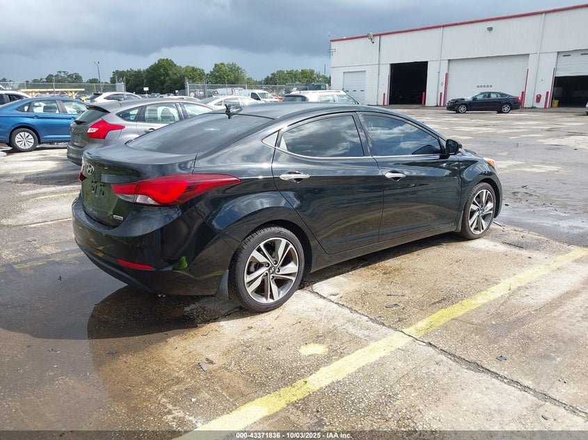 2014 HYUNDAI ELANTRA LIMITED - 5NPDH4AEXEH474267
