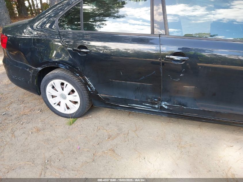 2012 Volkswagen Jetta 2.0L S VIN: 3VW2K7AJ4CM337076 Lot: 43371846