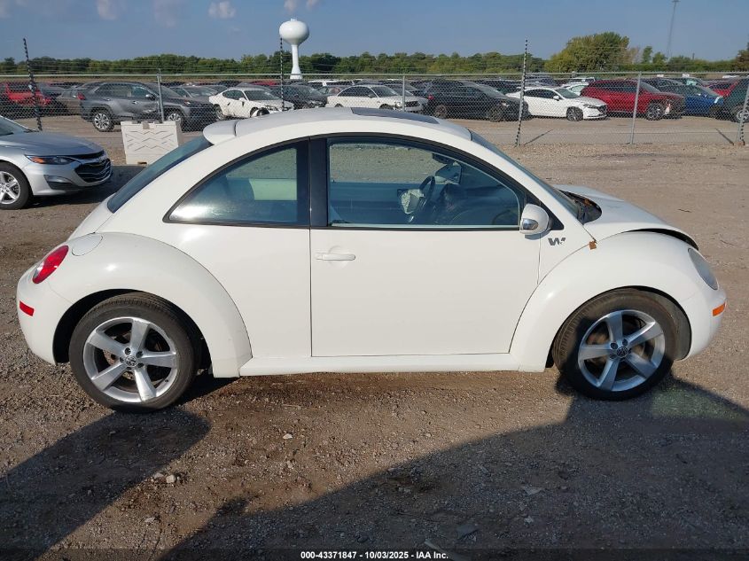 2008 Volkswagen New Beetle Black Tie Edition/Triple White VIN: 3VWFW31C88M519046 Lot: 43371847