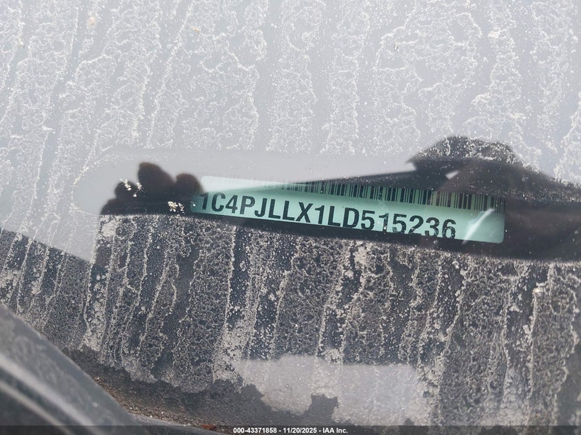 2020 Jeep Cherokee Latitude Plus Fwd VIN: 1C4PJLLX1LD515236 Lot: 43371858