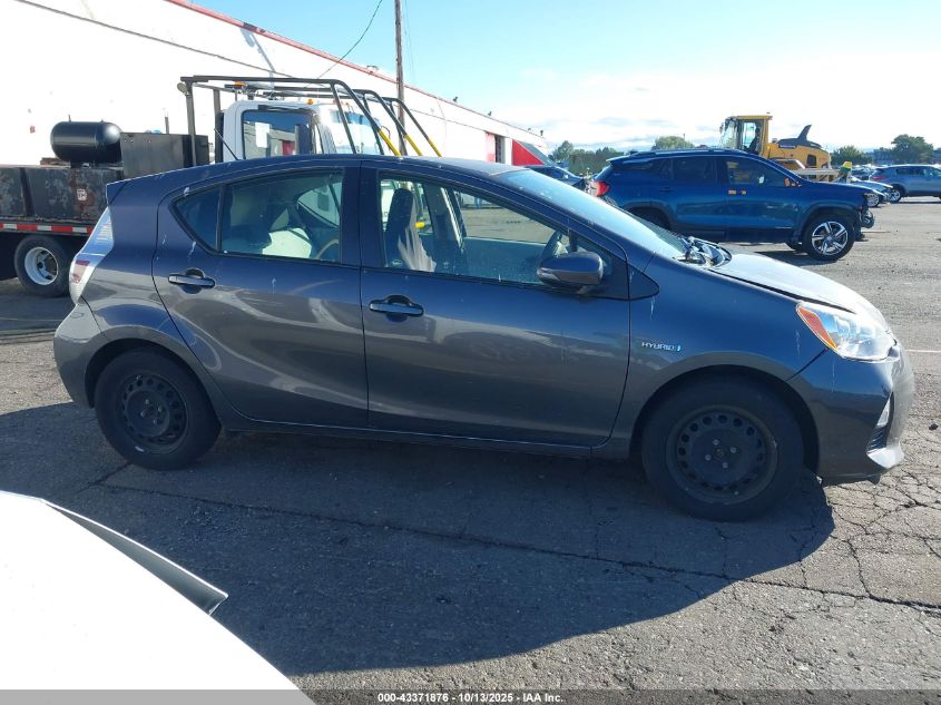 2014 Toyota Prius C One VIN: JTDKDTB31E1572282 Lot: 43371876