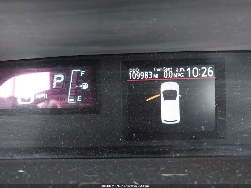 2014 Toyota Prius C One VIN: JTDKDTB31E1572282 Lot: 43371876