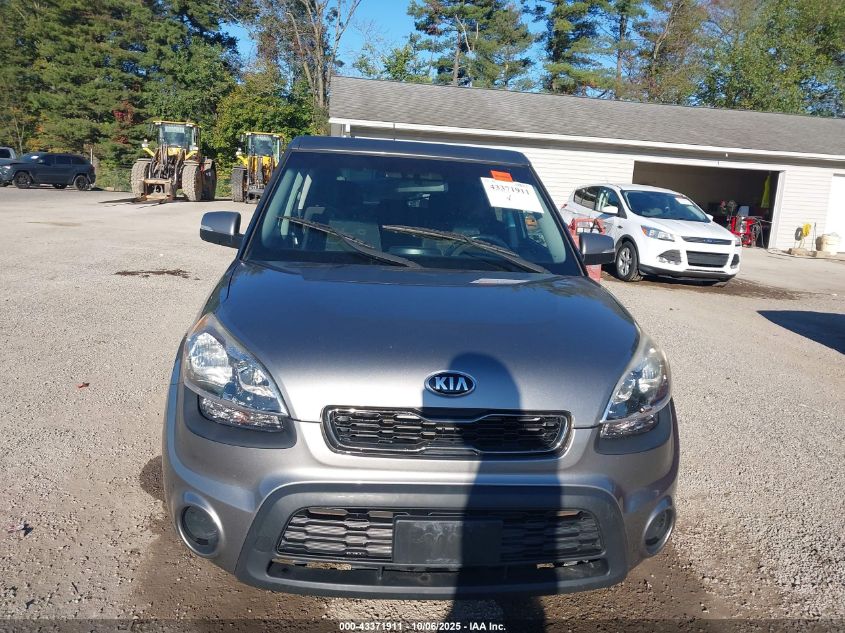 2013 Kia Soul + VIN: KNDJT2A65D7496808 Lot: 43371911
