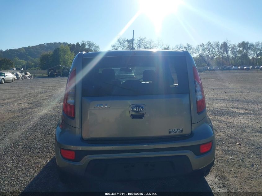 2013 Kia Soul + VIN: KNDJT2A65D7496808 Lot: 43371911