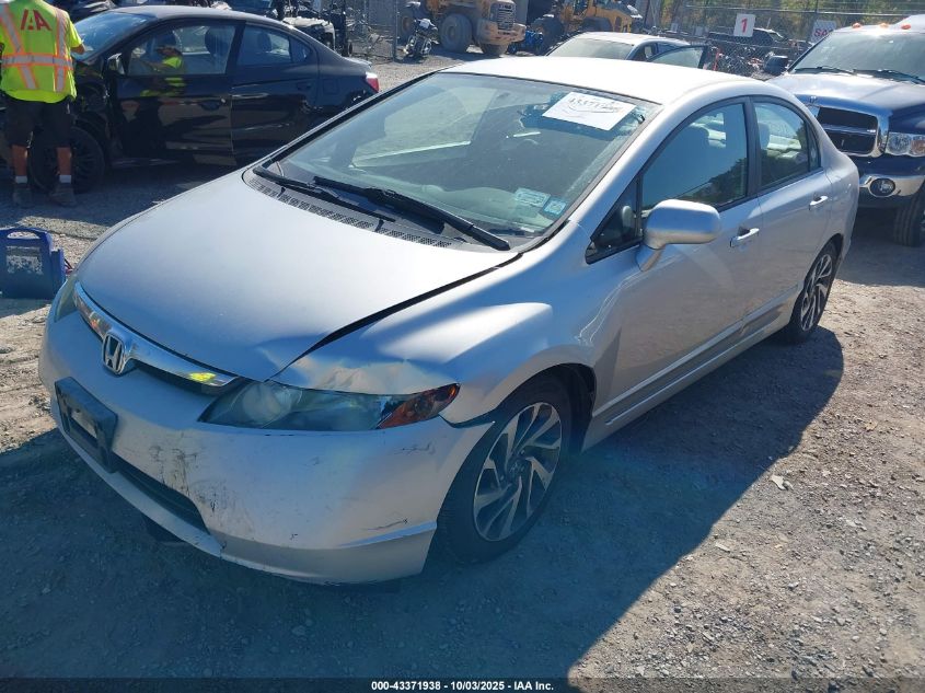 2006 Honda Civic Lx VIN: 1HGFA16546L074689 Lot: 43371938