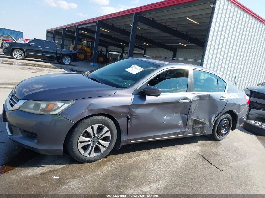 2013 Honda Accord Lx VIN: 1HGCR2E3XDA188366 Lot: 43371954