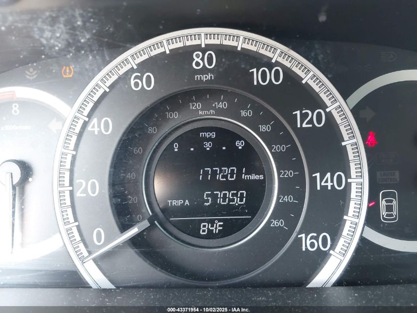 2013 Honda Accord Lx VIN: 1HGCR2E3XDA188366 Lot: 43371954