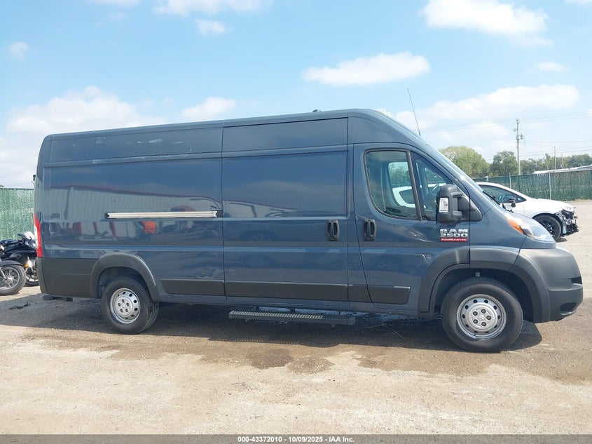 2019 Ram Promaster 3500 Cargo Van High Roof 159 Wb Ext VIN: 3C6URVJG7KE544609 Lot: 43372010