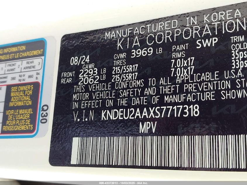 2025 KIA SELTOS S - KNDEU2AAXS7717318