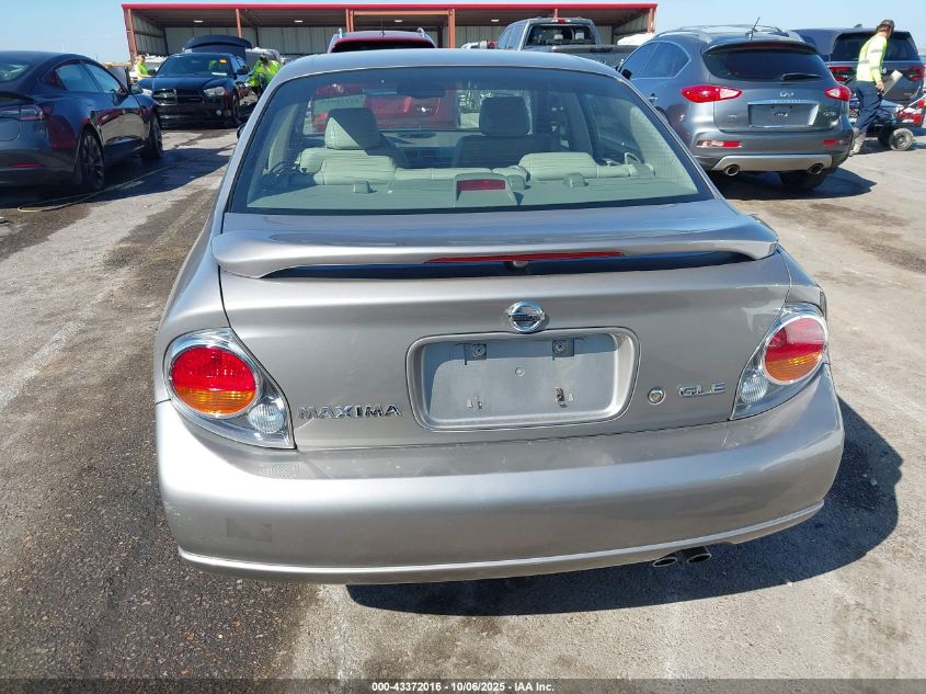 2003 Nissan Maxima Gle VIN: JN1DA31A73T411604 Lot: 43372016