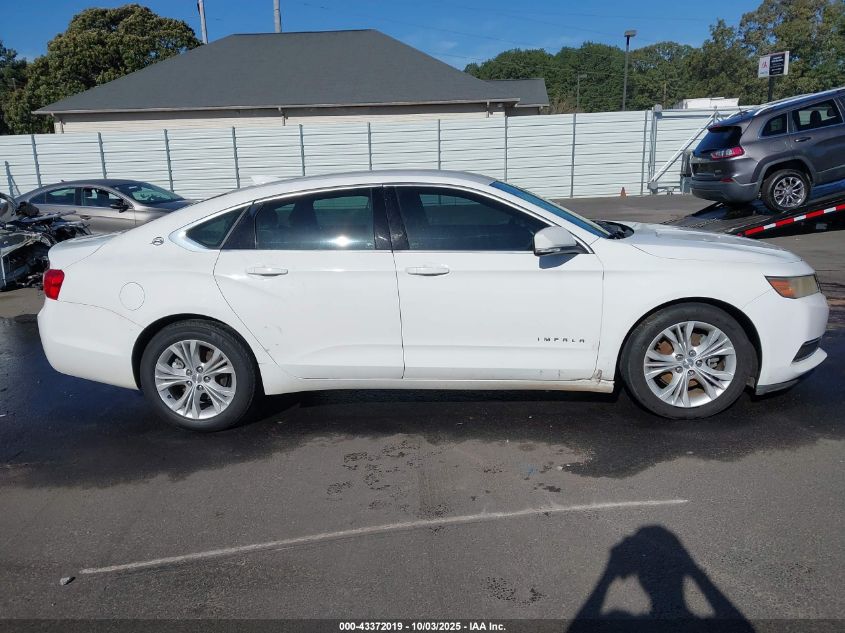 2015 Chevrolet Impala 2Lt VIN: 2G1125S39F9108675 Lot: 43372019