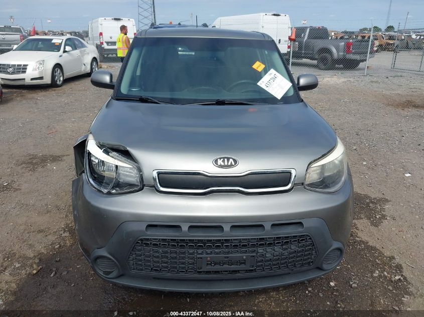 2014 Kia Soul VIN: KNDJN2A25E7108758 Lot: 43372047