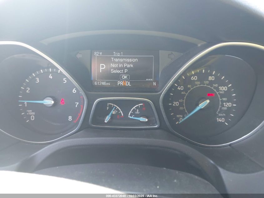 2018 Ford Focus Se VIN: 1FADP3F28JL301922 Lot: 43372048