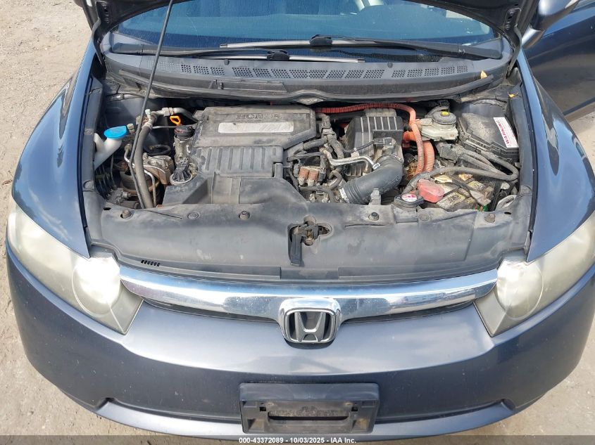 2008 Honda Civic Hybrid VIN: JHMFA36268S023900 Lot: 43372089