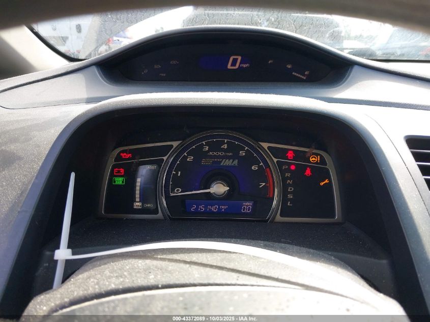 2008 Honda Civic Hybrid VIN: JHMFA36268S023900 Lot: 43372089