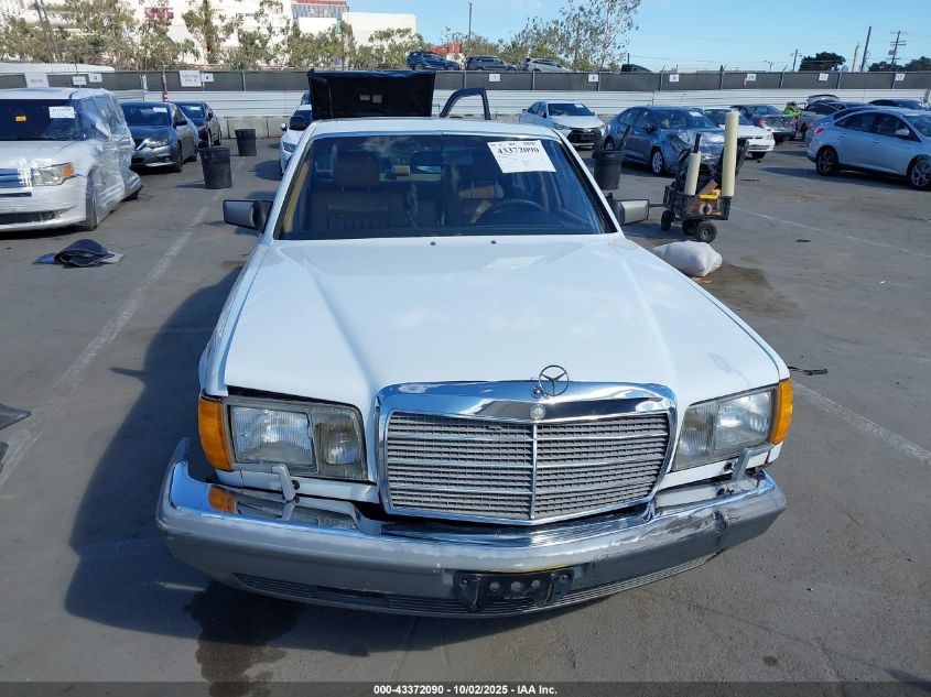1988 Mercedes-Benz 420 Sel VIN: WDBCA35DXJA422827 Lot: 43372090