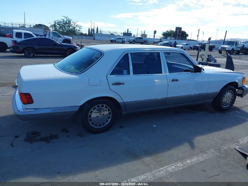 1988 Mercedes-Benz 420 Sel VIN: WDBCA35DXJA422827 Lot: 43372090