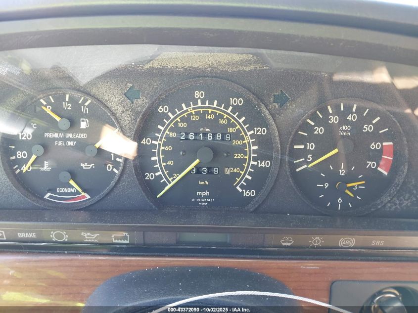 1988 Mercedes-Benz 420 Sel VIN: WDBCA35DXJA422827 Lot: 43372090