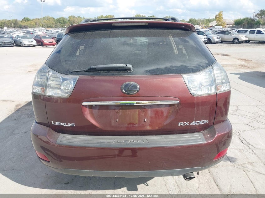2008 Lexus Rx 400H VIN: JTJGW31U982007834 Lot: 43372131