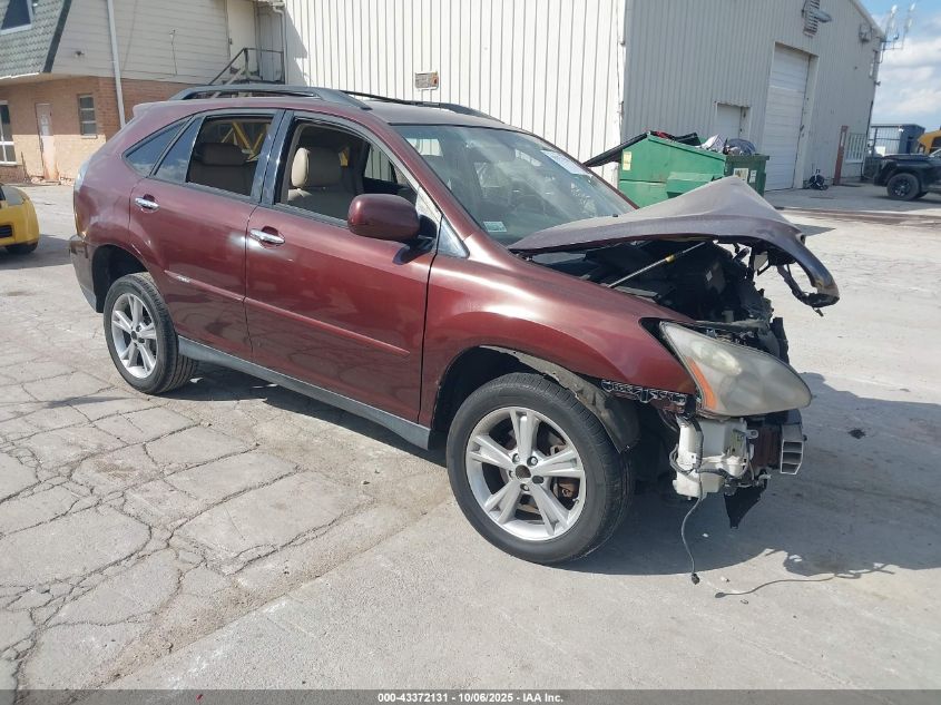 2008 Lexus Rx 400H VIN: JTJGW31U982007834 Lot: 43372131