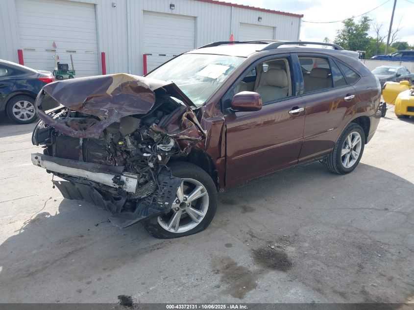 2008 Lexus Rx 400H VIN: JTJGW31U982007834 Lot: 43372131
