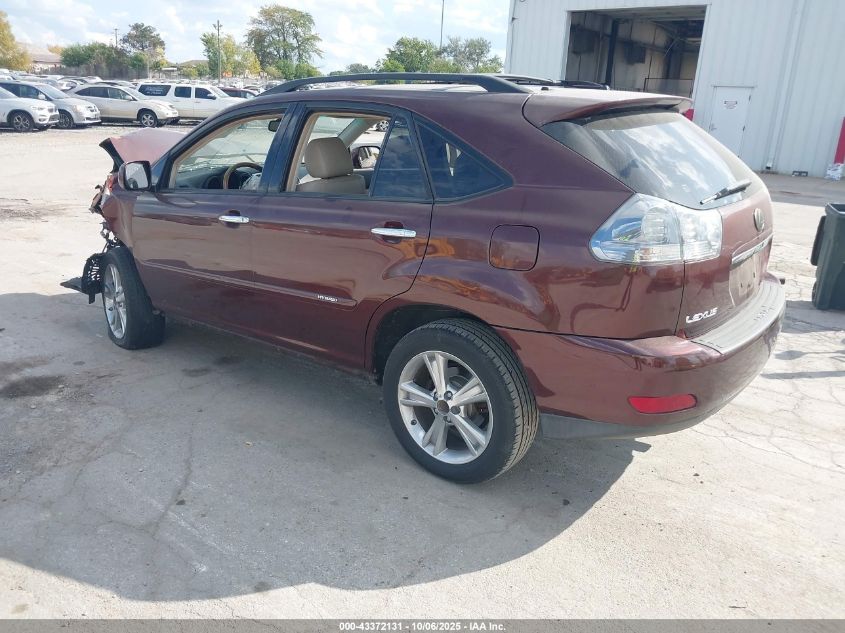 2008 Lexus Rx 400H VIN: JTJGW31U982007834 Lot: 43372131