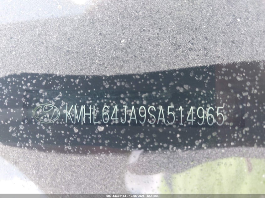 2025 Hyundai Sonata Sel VIN: KMHL64JA9SA514965 Lot: 43372144