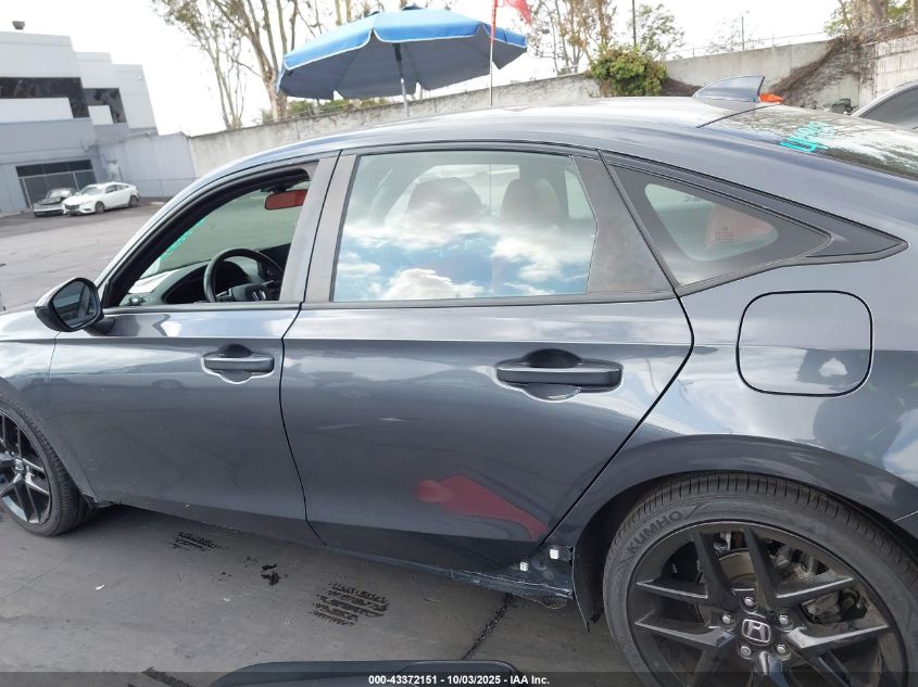 2022 Honda Civic Sport VIN: 2HGFE2F54NH534844 Lot: 43372151