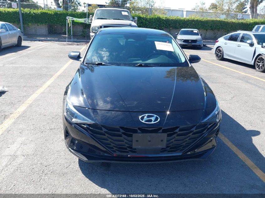 2022 Hyundai Elantra Sel VIN: 5NPLS4AG0NH059697 Lot: 43372168