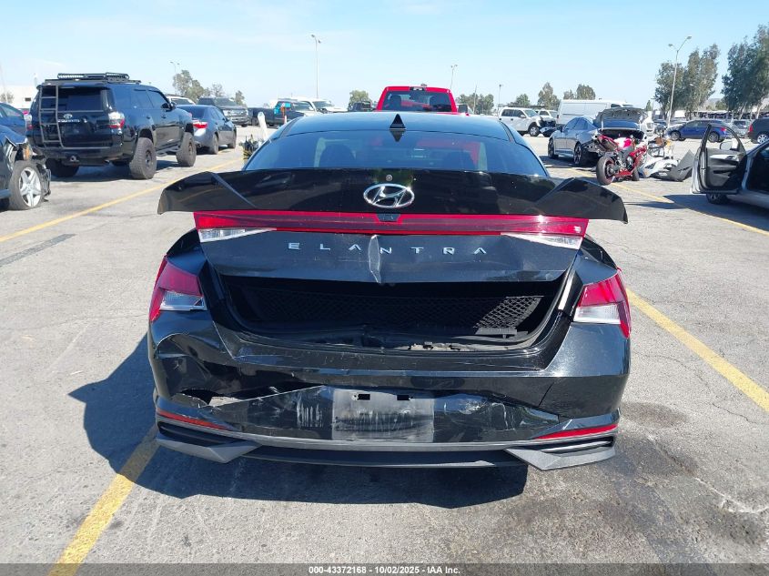 2022 Hyundai Elantra Sel VIN: 5NPLS4AG0NH059697 Lot: 43372168