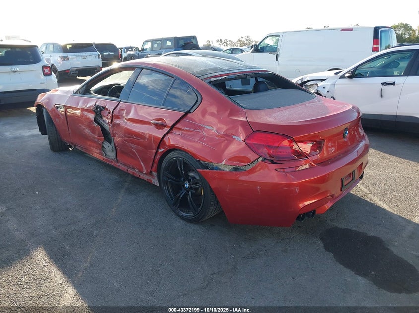 2015 BMW M6 GRAN COUPE - WBS6C9C54FD467753