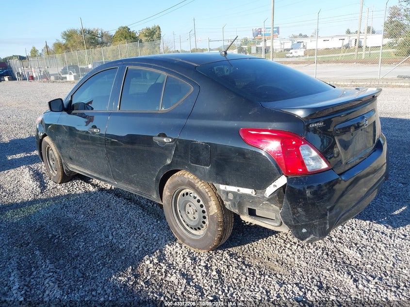 Vin: 3n1cn7ap1jl822865, lot: 43866948, nissan versa 1.6 s+ 20183