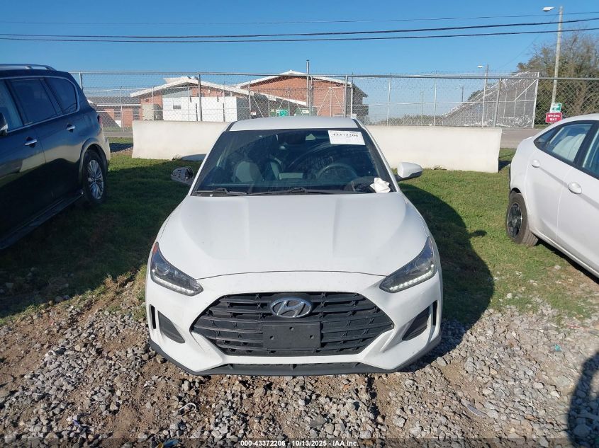 2019 Hyundai Veloster 2.0 VIN: KMHTG6AF5KU017866 Lot: 43372206
