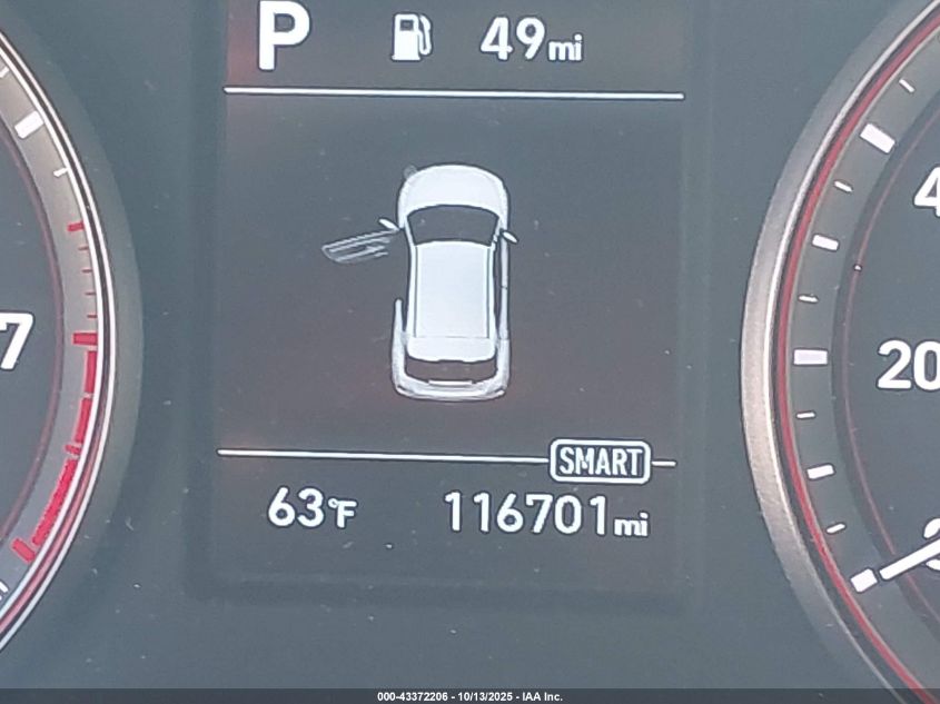 2019 Hyundai Veloster 2.0 VIN: KMHTG6AF5KU017866 Lot: 43372206