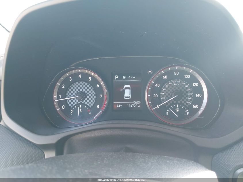 2019 Hyundai Veloster 2.0 VIN: KMHTG6AF5KU017866 Lot: 43372206