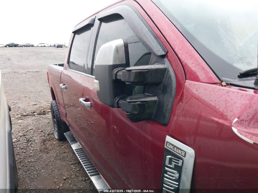 2017 Ford F-350 King Ranch VIN: 1FT8W3BT4HED34508 Lot: 43372235