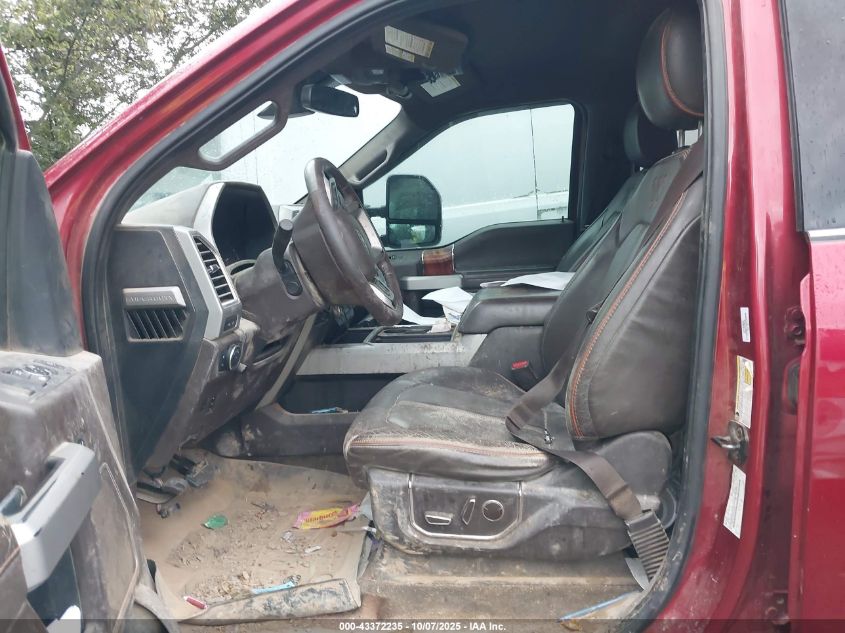 2017 Ford F-350 King Ranch VIN: 1FT8W3BT4HED34508 Lot: 43372235