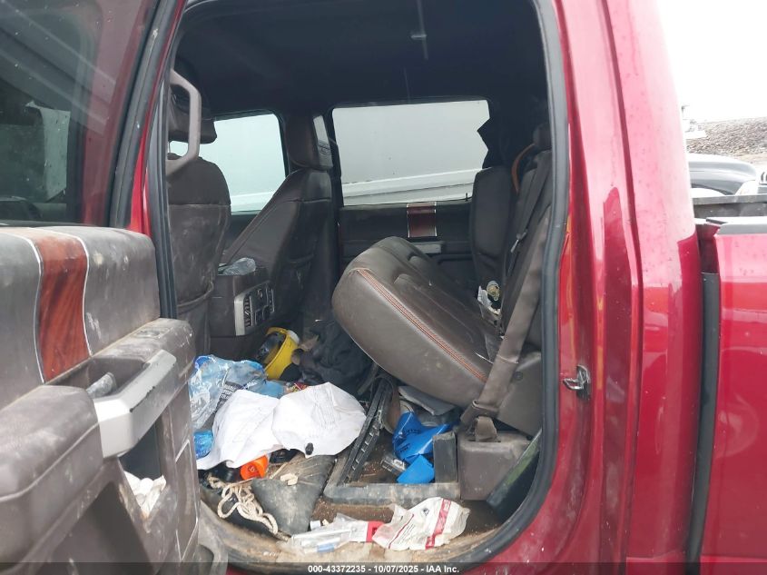 2017 Ford F-350 King Ranch VIN: 1FT8W3BT4HED34508 Lot: 43372235