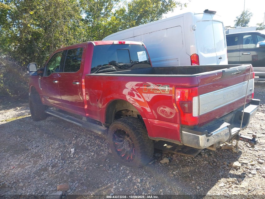 2017 Ford F350 VIN: 1FT8W3BT4HED34508 Lot: 43372235