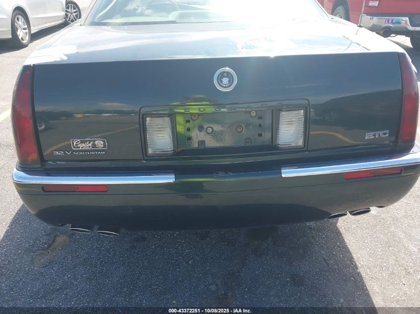 1998 Cadillac Eldorado Touring VIN: 1G6ET1297WU607242 Lot: 43372251